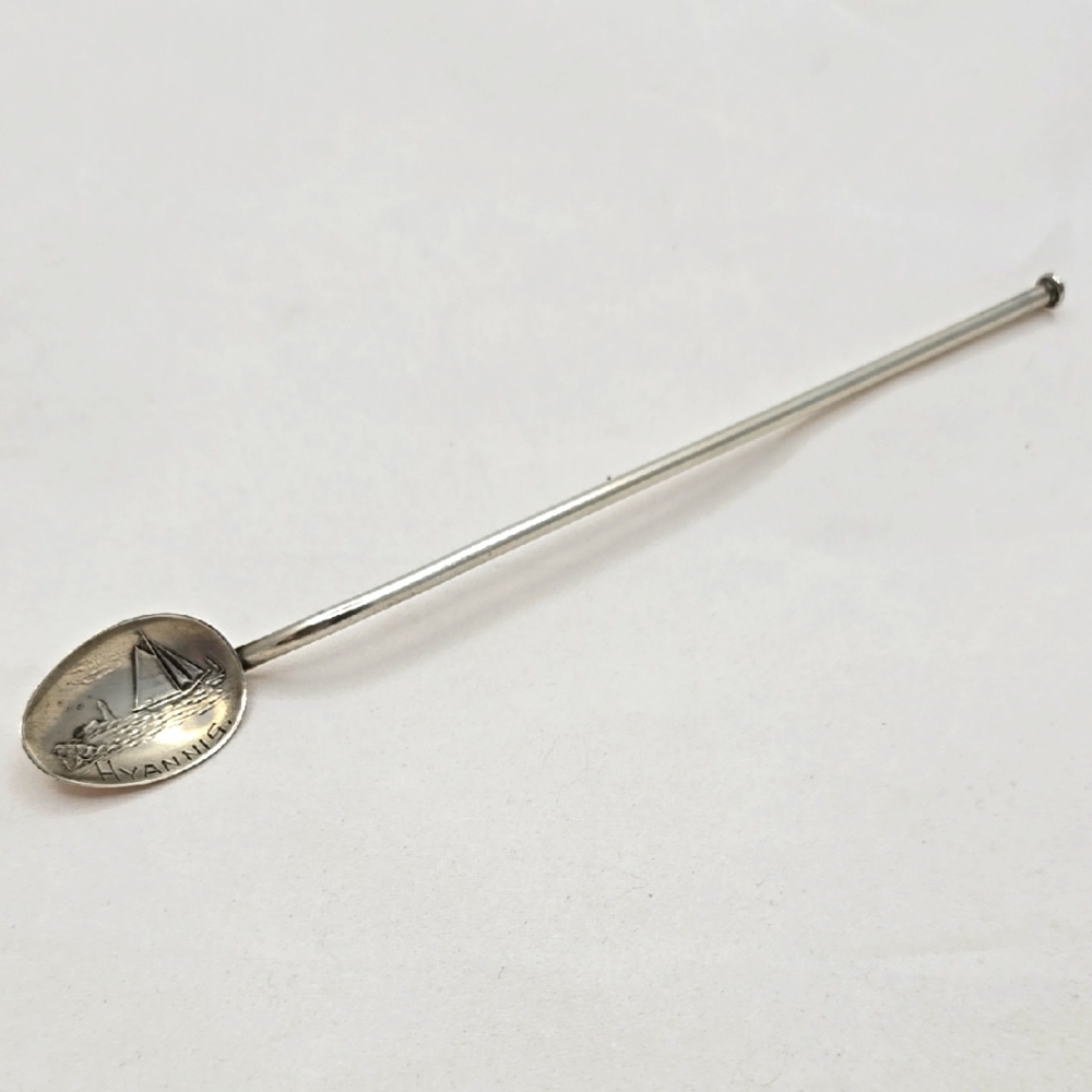 Sterling Silver Souvenir Spoon with Engraving